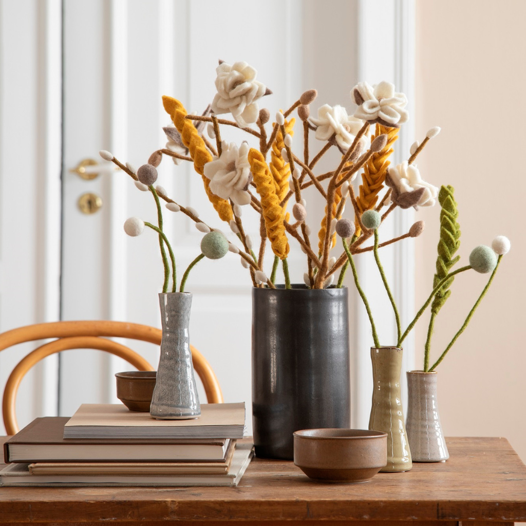 fleurs en laine labr 1. LABR Paris première maison de fleur de thé