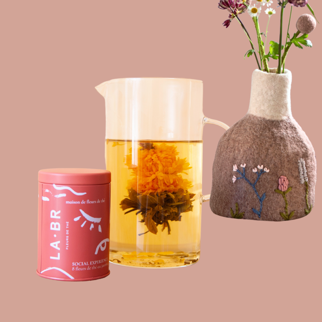Coffret vase fête des mères